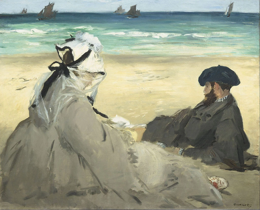 331-Édouard Manet, Sulla spiaggia, 1873-Museo d'Orsay, Parigi  